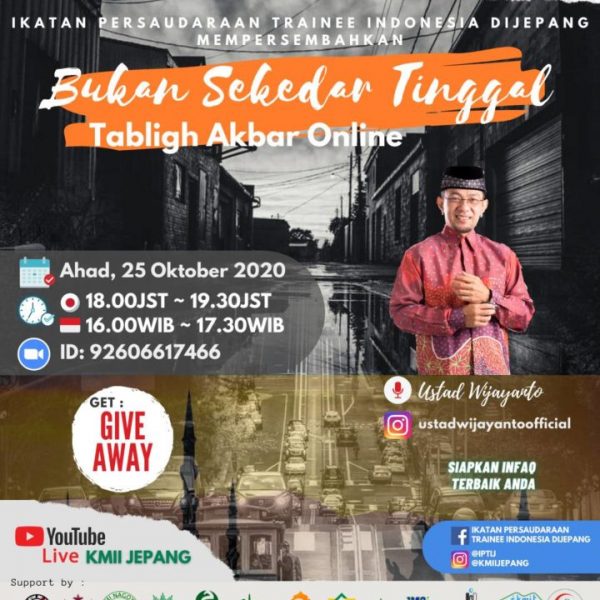 Tabligh Akbar Online: Bukan Sekedar Tinggal